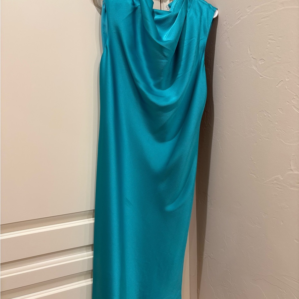 Trina Turk Teal Dress